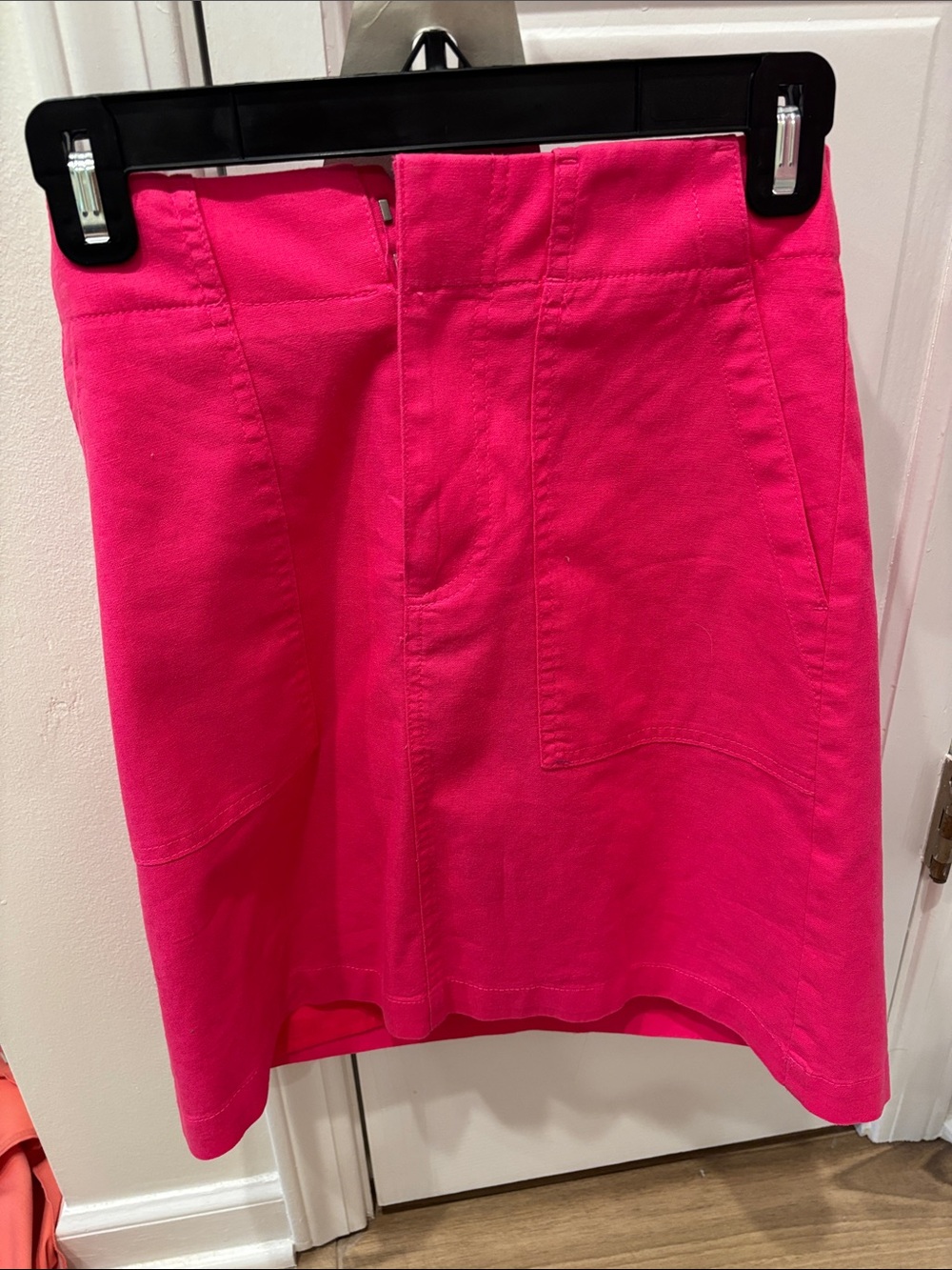 J. Crew Hot Pink Pencil Skirt